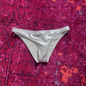 Lole Shiny Silver Bikini Bottom